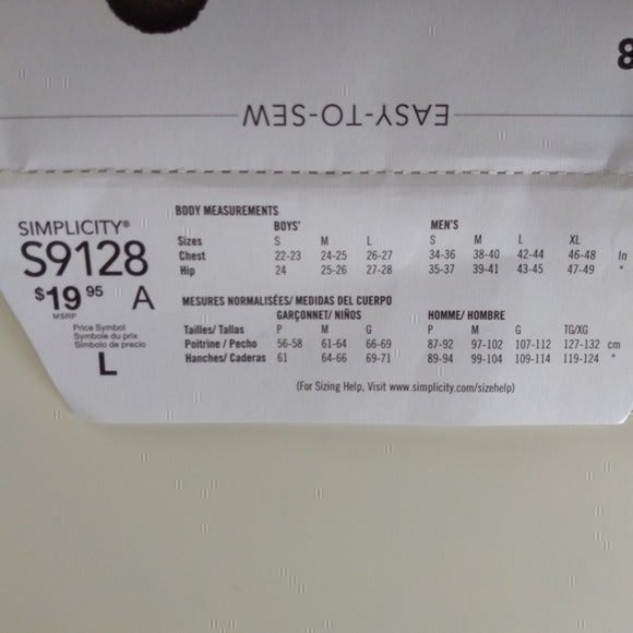 Simplicity S9128 Sewing Pattern - Picture 4 of 6